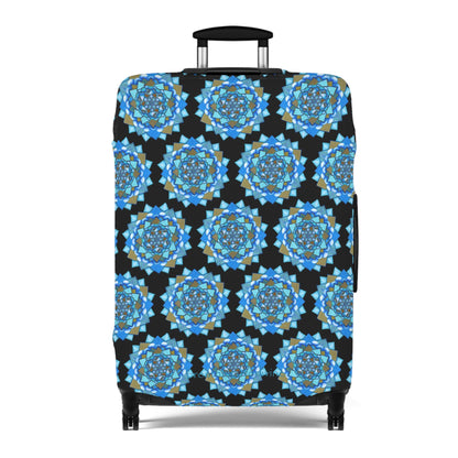 Voice by breathemovedivine Pattern Suitcase Cover - Travel with Inspiration