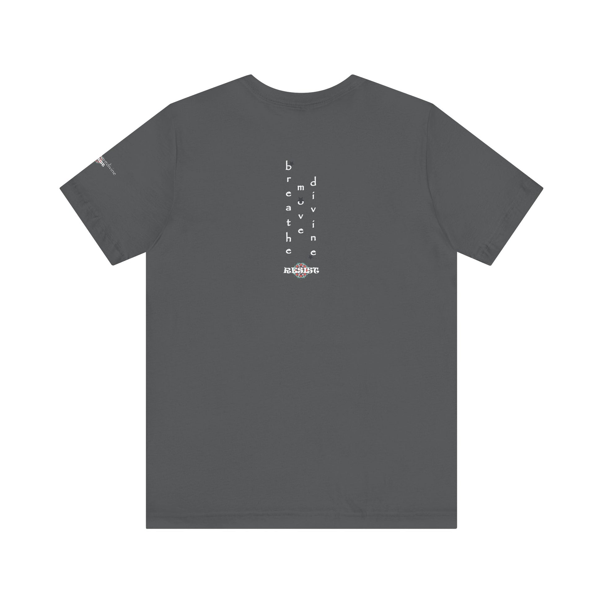 Human Rights are not a Political Affair Unisex T - breathemovedivine RESIST -  27.36