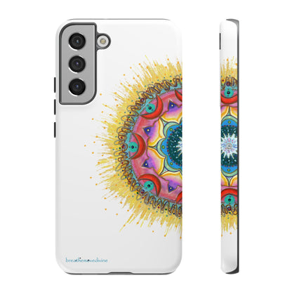 7 Chakras by breathemovedivine Mandala Phone Case for Android -  28.00