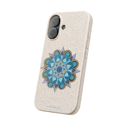 3 Chakras by breathemovedivine Eco-Friendly Case for iPhone with Mandala Design
