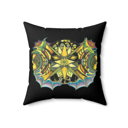 Creature by breathemovedivine Faux Suede Decorative Pillow