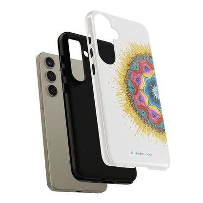 7 Chakras by breathemovedivine Mandala Design Case for Android