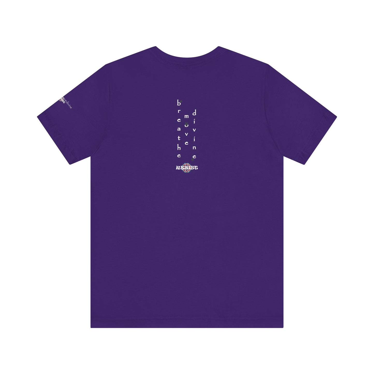 Human Rights are not a Political Affair Unisex T - breathemovedivine RESIST -  27.36