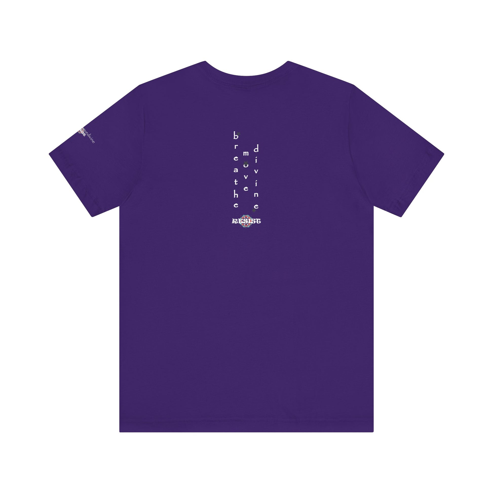 Human Rights are not a Political Affair Unisex T - breathemovedivine RESIST -  27.36
