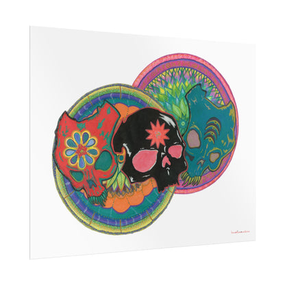 Untitled by breathemovedivine Rolled Poster Print