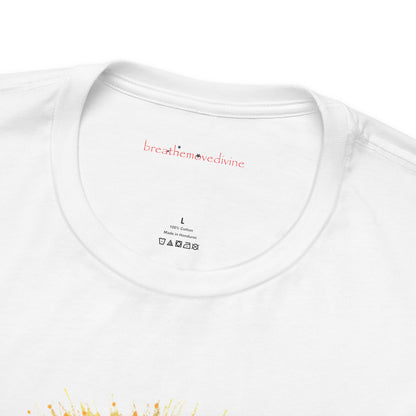 7 Chakras by breathemovedivine Unisex Jersey T