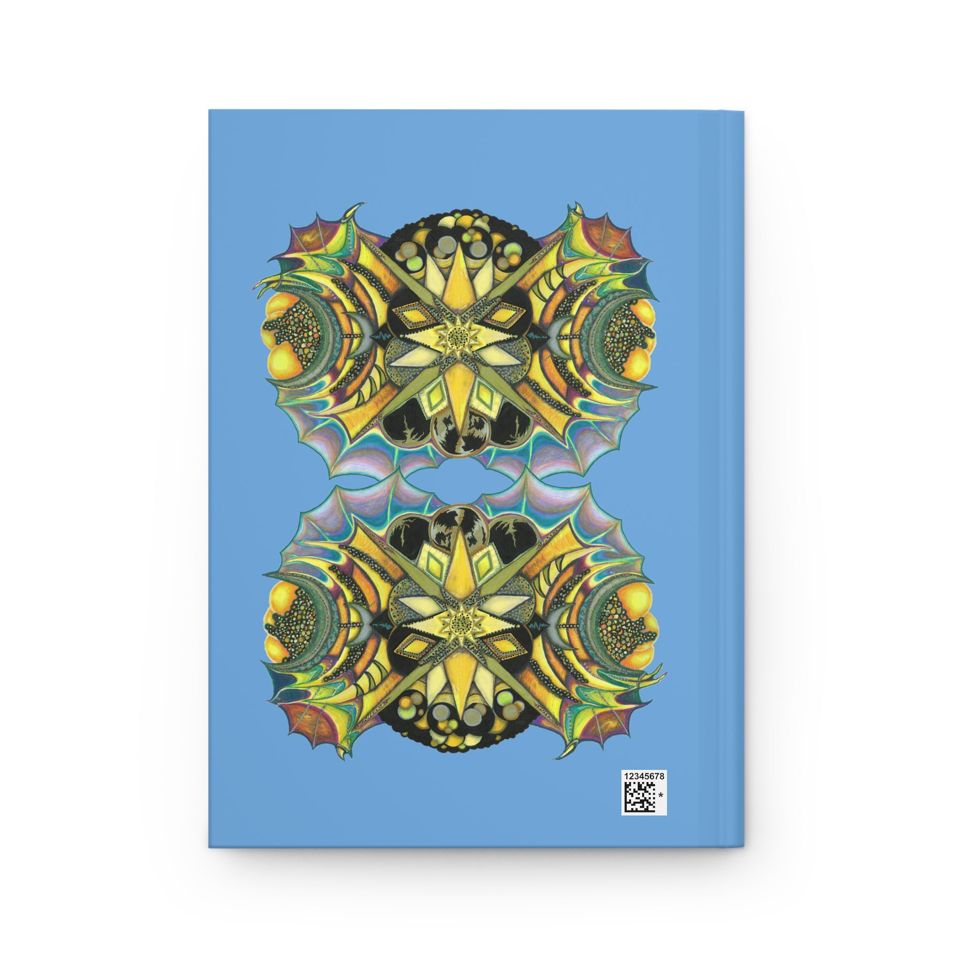 Creature Butterfly Light Blue Hardcover Journal for Creative Minds -  17.10 back