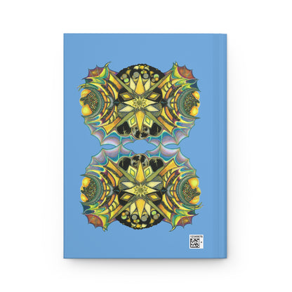 Creature Butterfly Light Blue Hardcover Journal for Creative Minds -  17.10 back