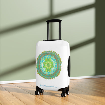 Heart Flame by breathemovedivine Suitcase Cover - Travel with Style and Inspiration