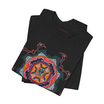 Scry by breathemovedivine Mandala Unisex Jersey T