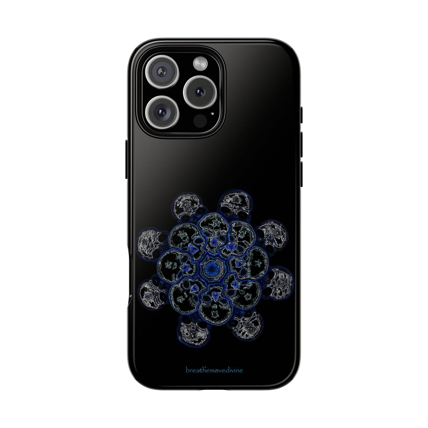 Flowers for Me by breathemovedivine Mandala Design Case for iPhone