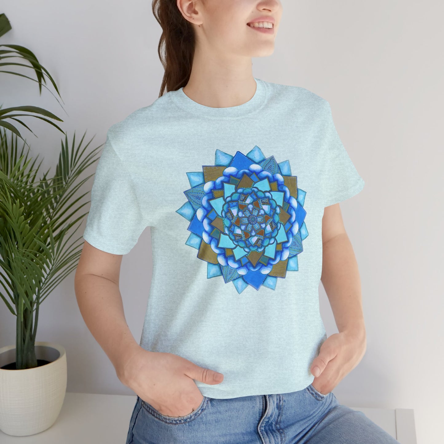 Voice by breathemovedivine Unisex Jersey T - Bohemian Vibes