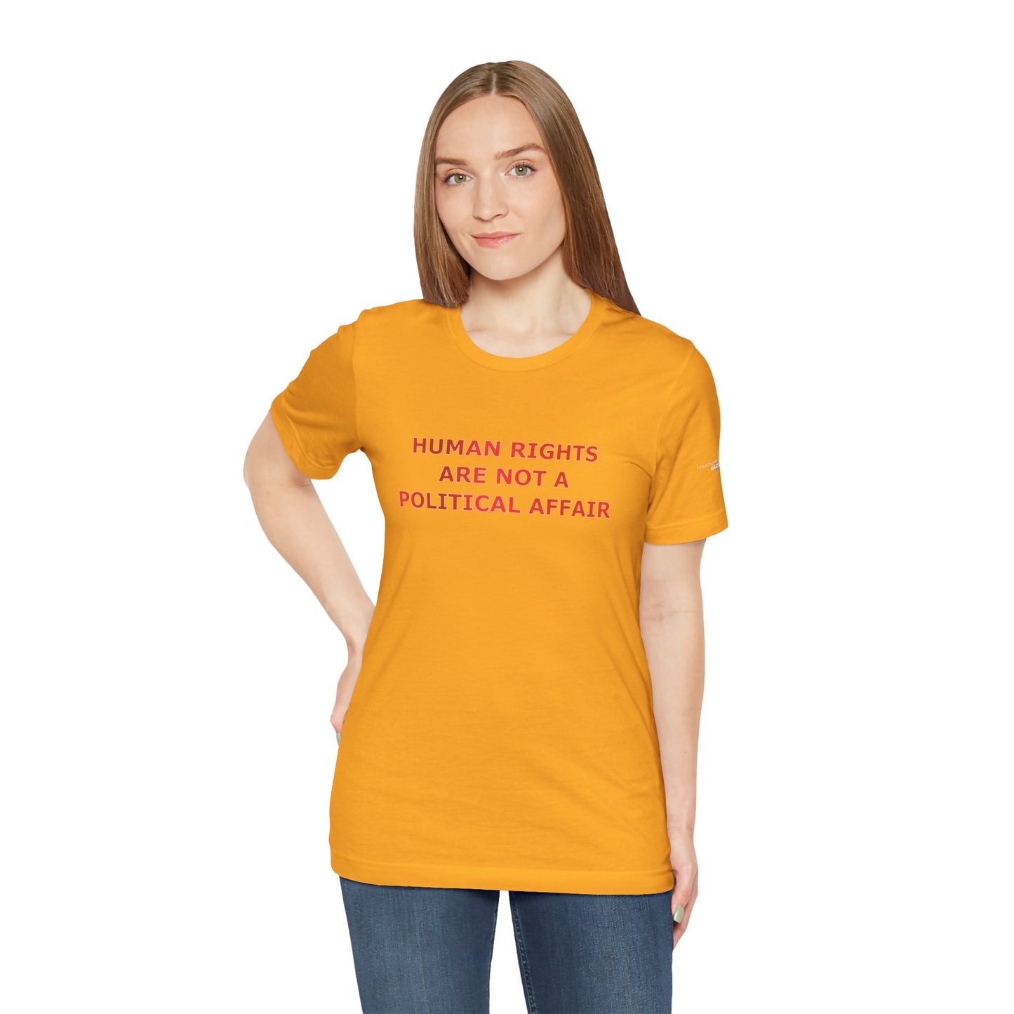 Human Rights Red Unisex T - breathemovedivine RESIST