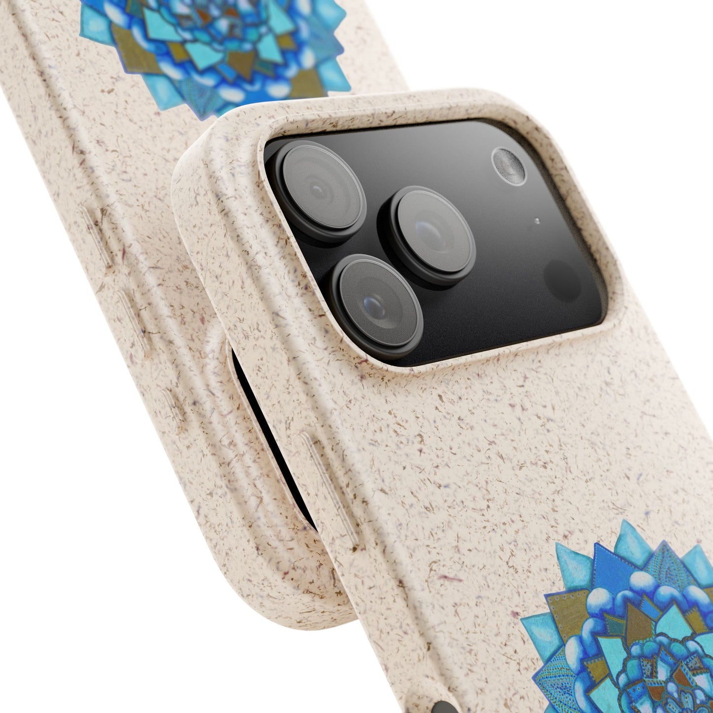 Voice by breathemovedivine Eco-Friendly Case for iPhone with Mandala Design -  21.87 dual angled