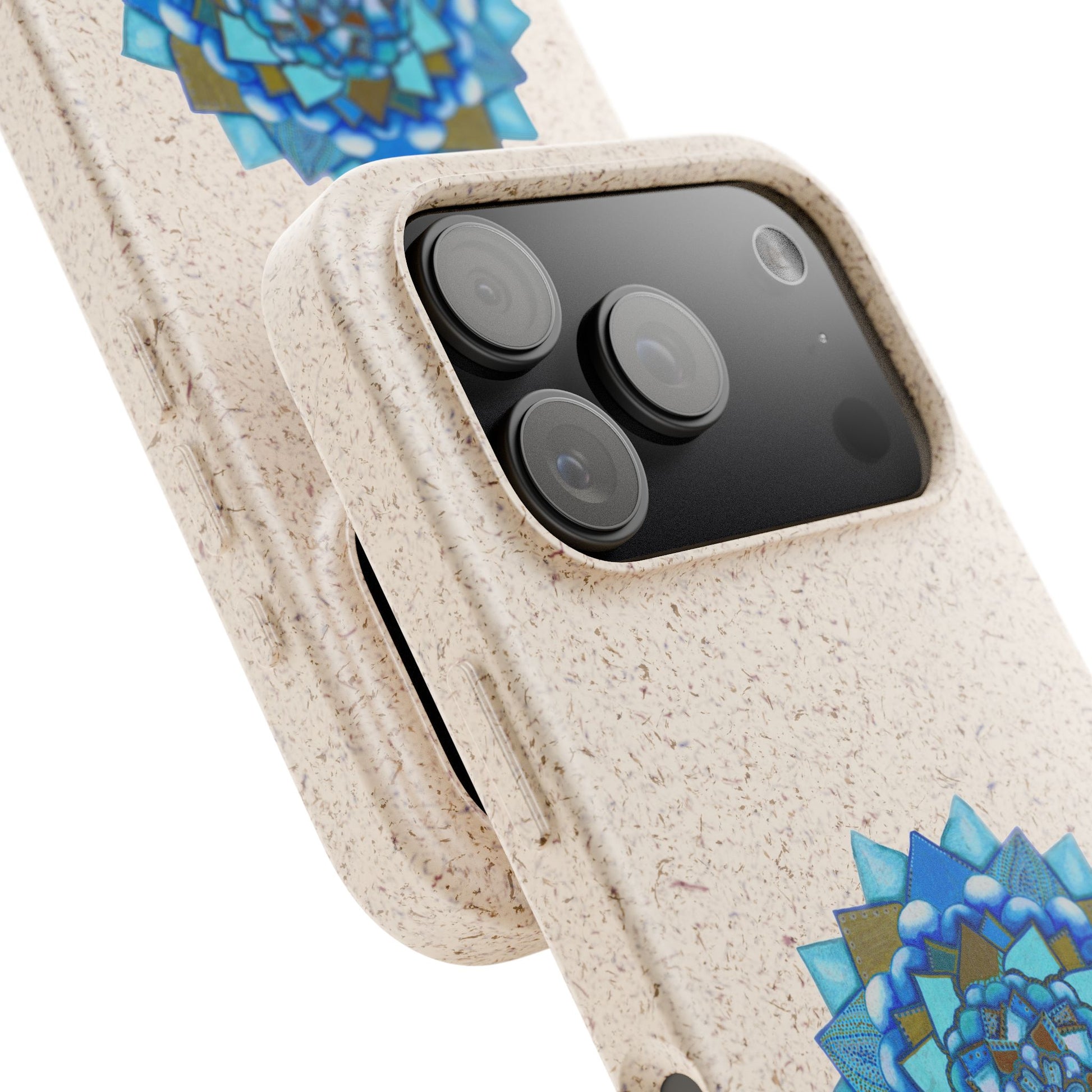 Voice by breathemovedivine Eco-Friendly Case for iPhone with Mandala Design -  21.87 dual angled