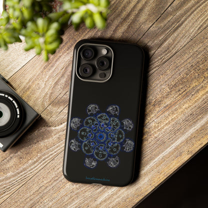 Flowers for Me by breathemovedivine Mandala Design Case for iPhone