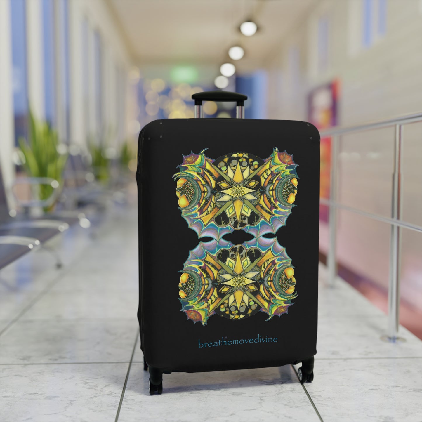 Creature by breathemovedivine Butterfly Suitcase Cover