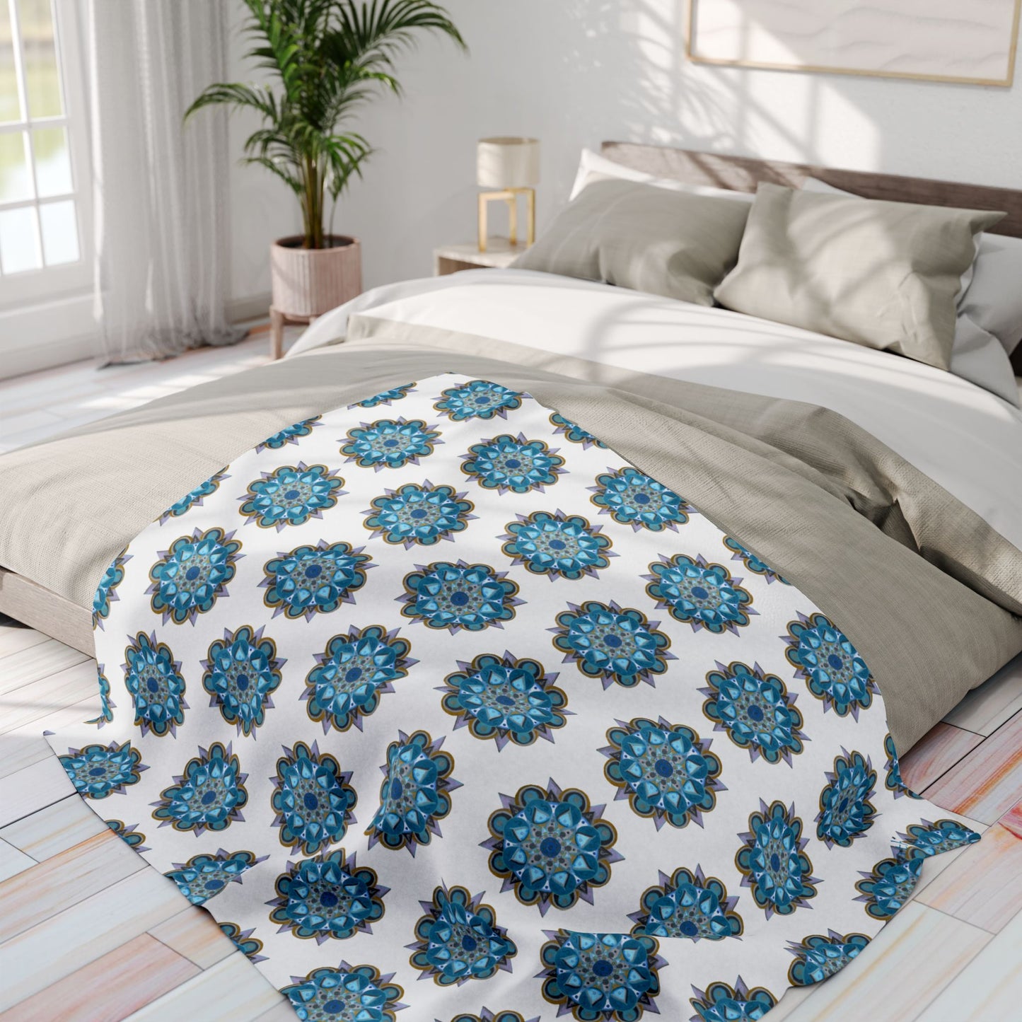 3 Chakras Cozy Arctic Fleece Blanket | Live to Snuggle