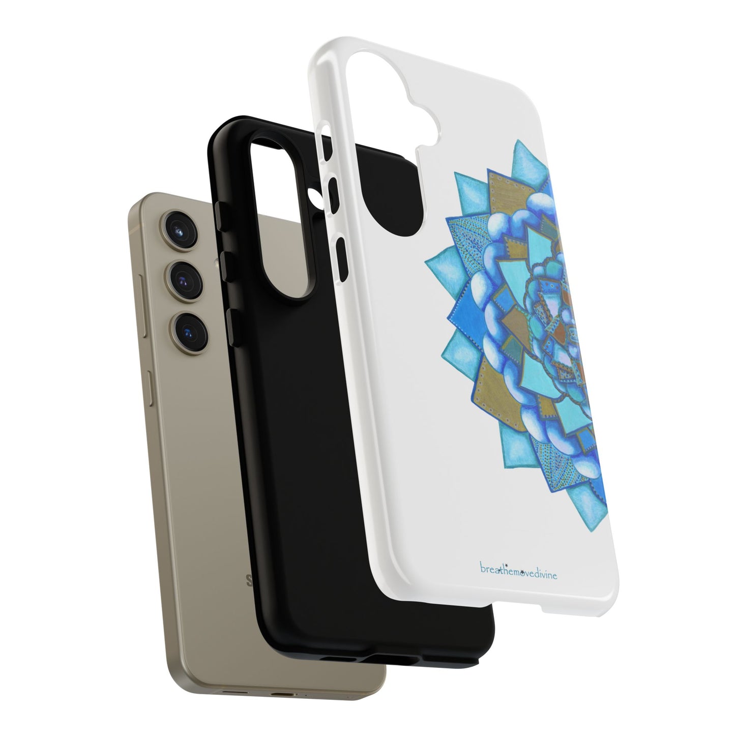 Voice by breathemovedivine Mandala Phone Case for Android - breathemovedivine -  Phone Case layers