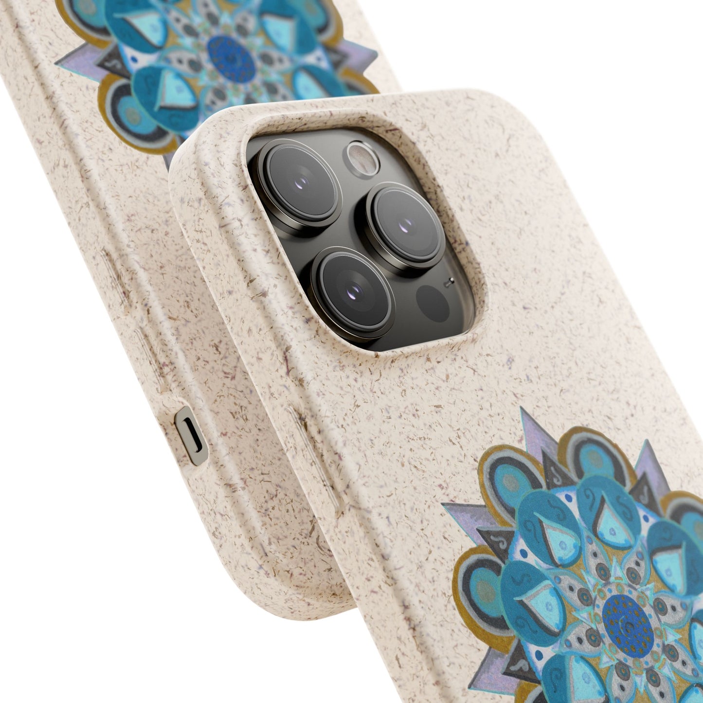 3 Chakras by breathemovedivine Eco-Friendly Case for iPhone with Mandala Design