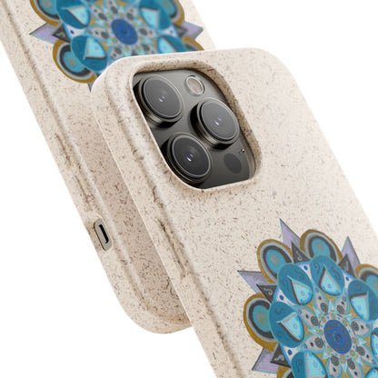 3 Chakras by breathemovedivine Eco-Friendly Case for iPhone with Mandala Design