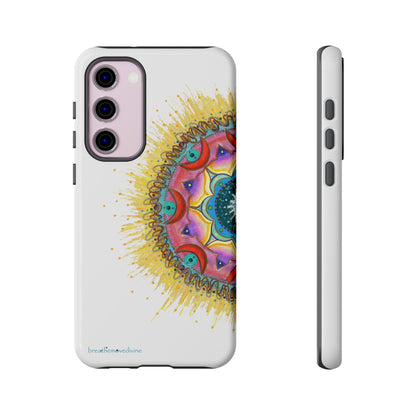7 Chakras by breathemovedivine Mandala Phone Case for Android -  28.00