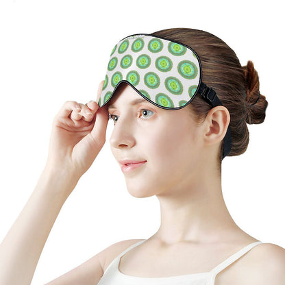 Heart Flame by breathemovedivine Patterned Meditation Mask -  19.28m- Model 1