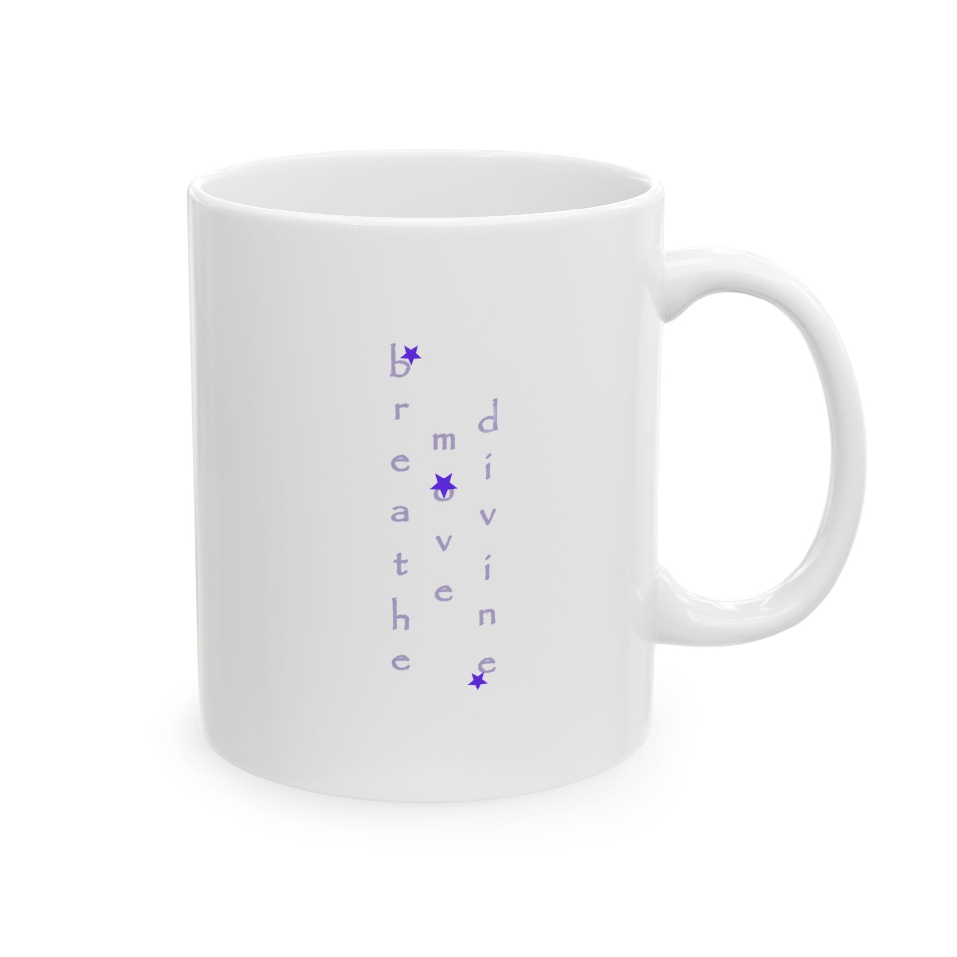 7 Chakras by breathemovedivine Ceramic Mug, (11oz, 15oz) - breathemovedivine