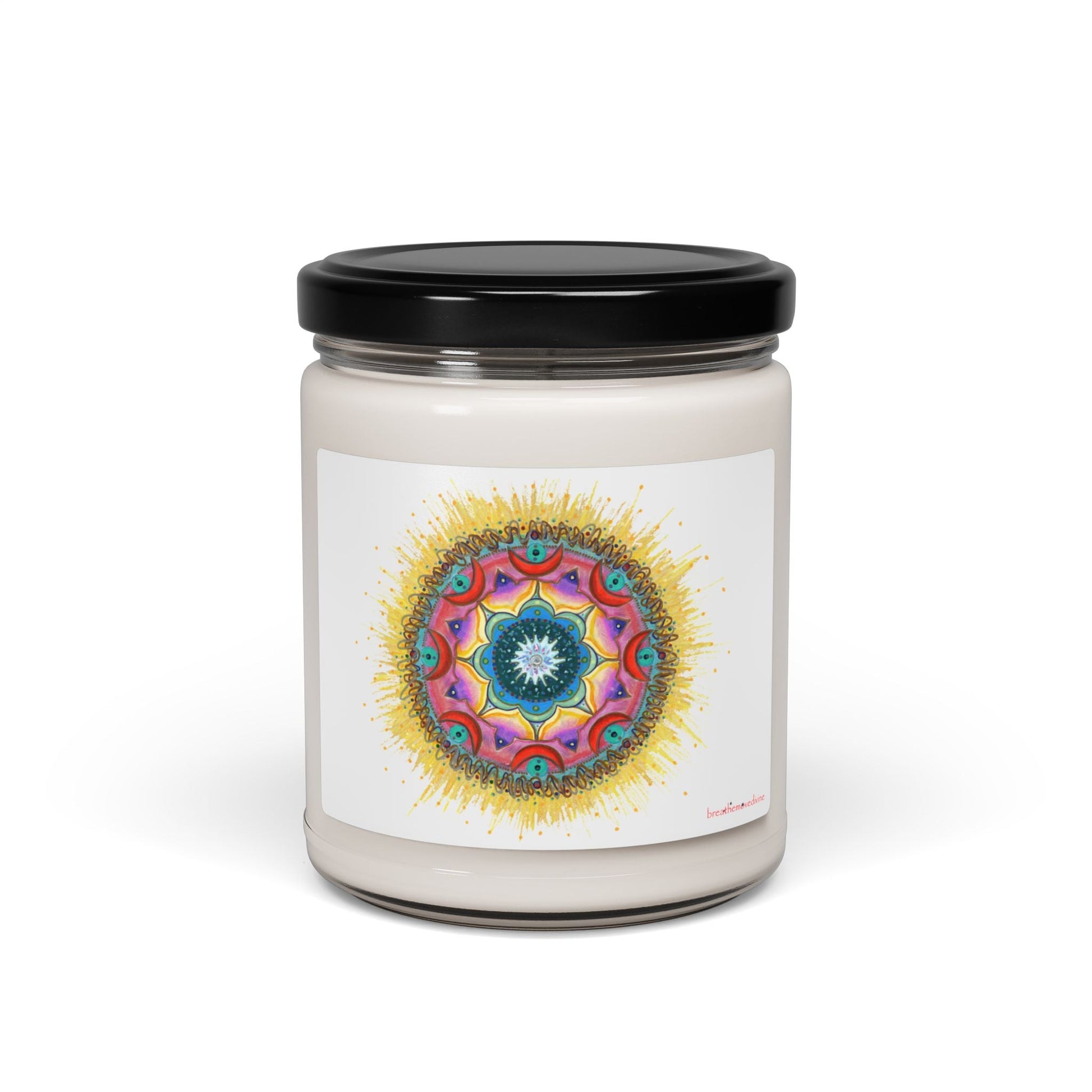 7 Chakras by breathemovedivine Scented Soy Candle - 9oz - breathemovedivine