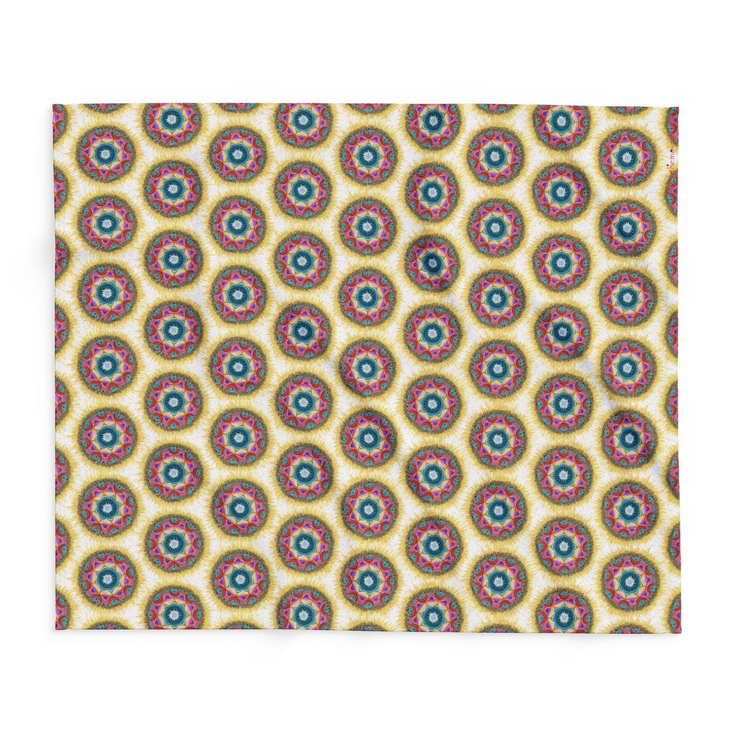 7 Chakras Pattern Cozy Arctic Fleece Blanket | Live to Snuggle - breathemovedivine