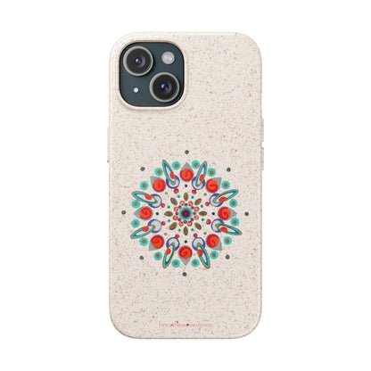 Inner Eye by breathemovedivine Eco-Friendly Case for iPhone with Mandala Design