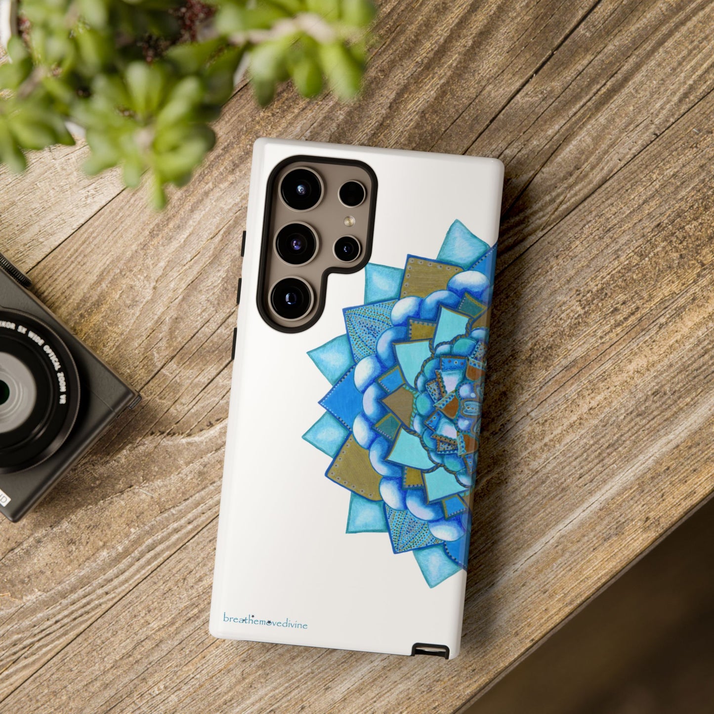 Voice by breathemovedivine Mandala Phone Case for Android