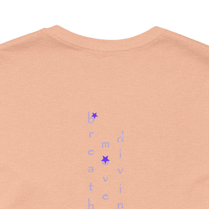 7 Chakras by breathemovedivine Unisex Jersey T