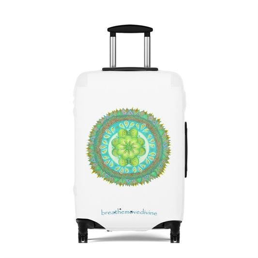 Heart Flame by breathemovedivine Suitcase Cover - Travel with Style and Inspiration