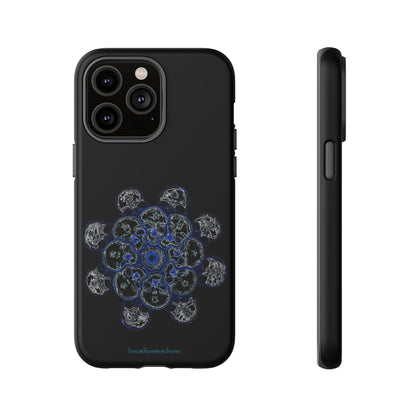 Flowers for Me by breathemovedivine Mandala Design Case for iPhone