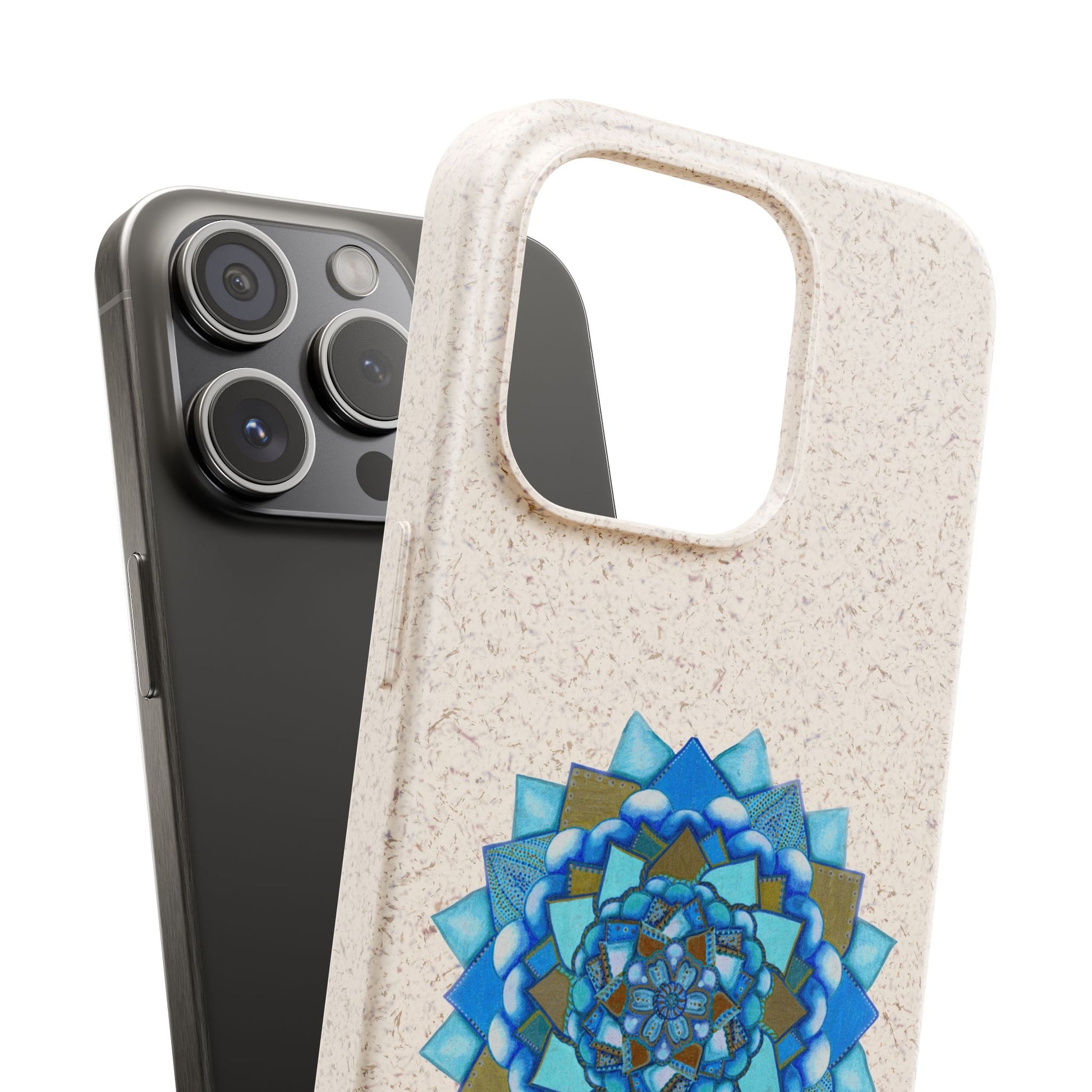 Voice by breathemovedivine Eco-Friendly Case for iPhone with Mandala Design -  21.87 peek-a-boo