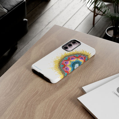 7 Chakras by breathemovedivine Mandala Phone Case for Android -  28.00