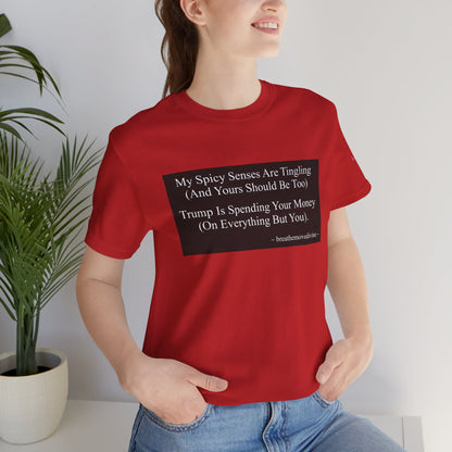 It is OUR Money Unisex T - breathemovedivine RESIST