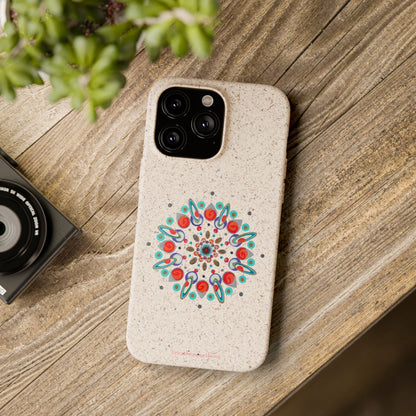 Inner Eye by breathemovedivine Eco-Friendly Case for iPhone with Mandala Design