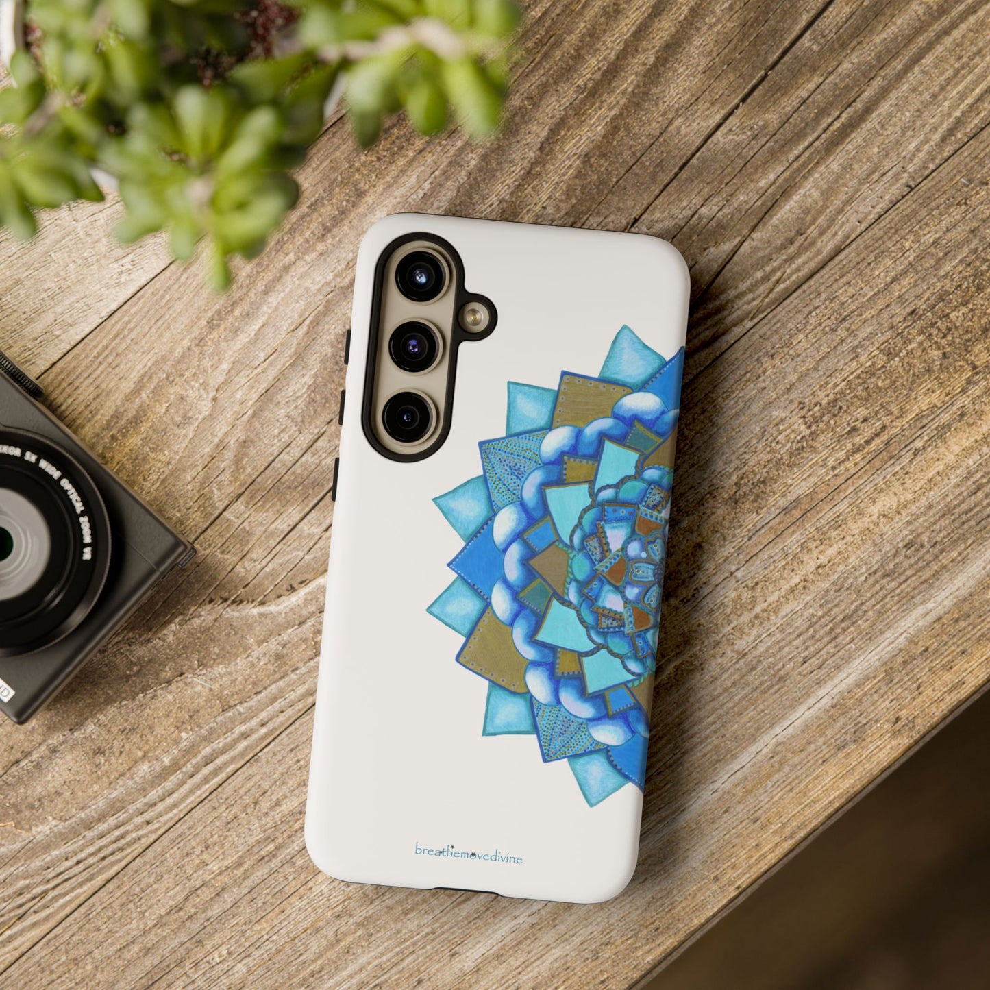 Voice by breathemovedivine Mandala Phone Case for Android