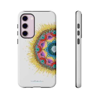 7 Chakras by breathemovedivine Mandala Design Case for Android