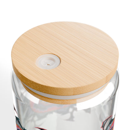 Scry by breathemovedivine Sipper Glass - Eco-Friendly Drinkware