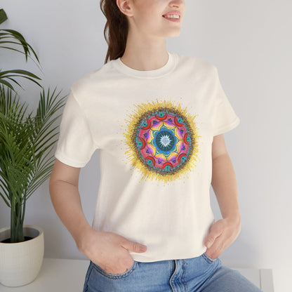 7 Chakras by breathemovedivine Unisex Jersey T