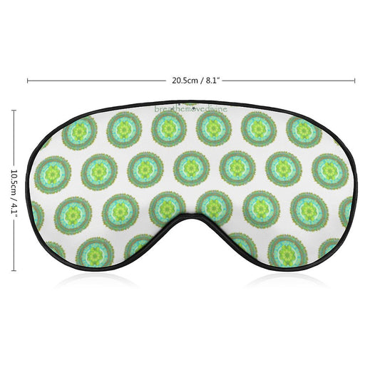 Heart Flame by breathemovedivine Patterned Meditation Mask