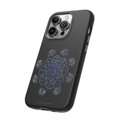 Flowers for Me by breathemovedivine Mandala Design Case for iPhone