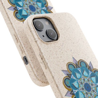 3 Chakras by breathemovedivine Eco-Friendly Case for iPhone with Mandala Design