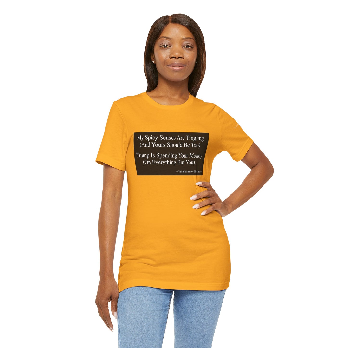 It is OUR Money Unisex T - breathemovedivine RESIST