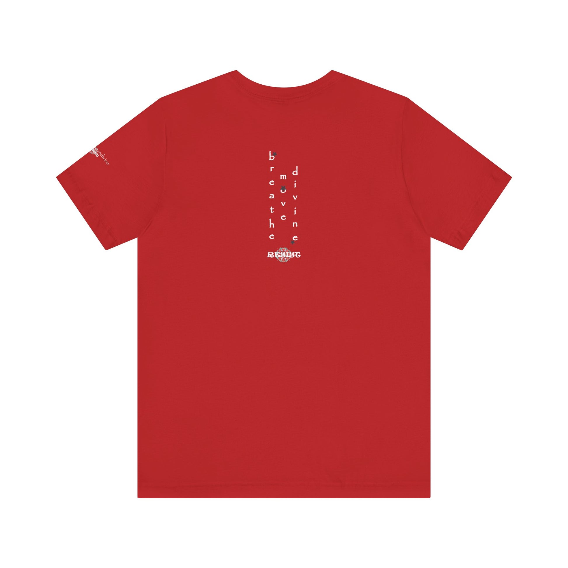 Human Rights are not a Political Affair Unisex T - breathemovedivine RESIST -  27.36