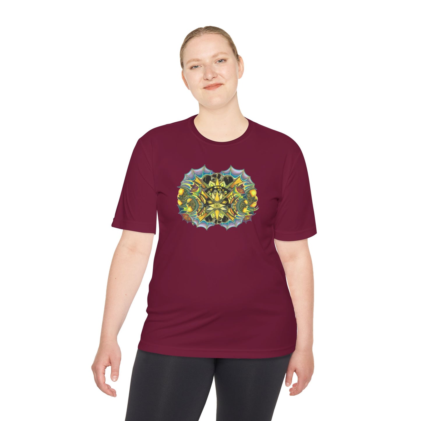 Colorful Creature Moisture-Wicking Tee - Powerful and Bold Design