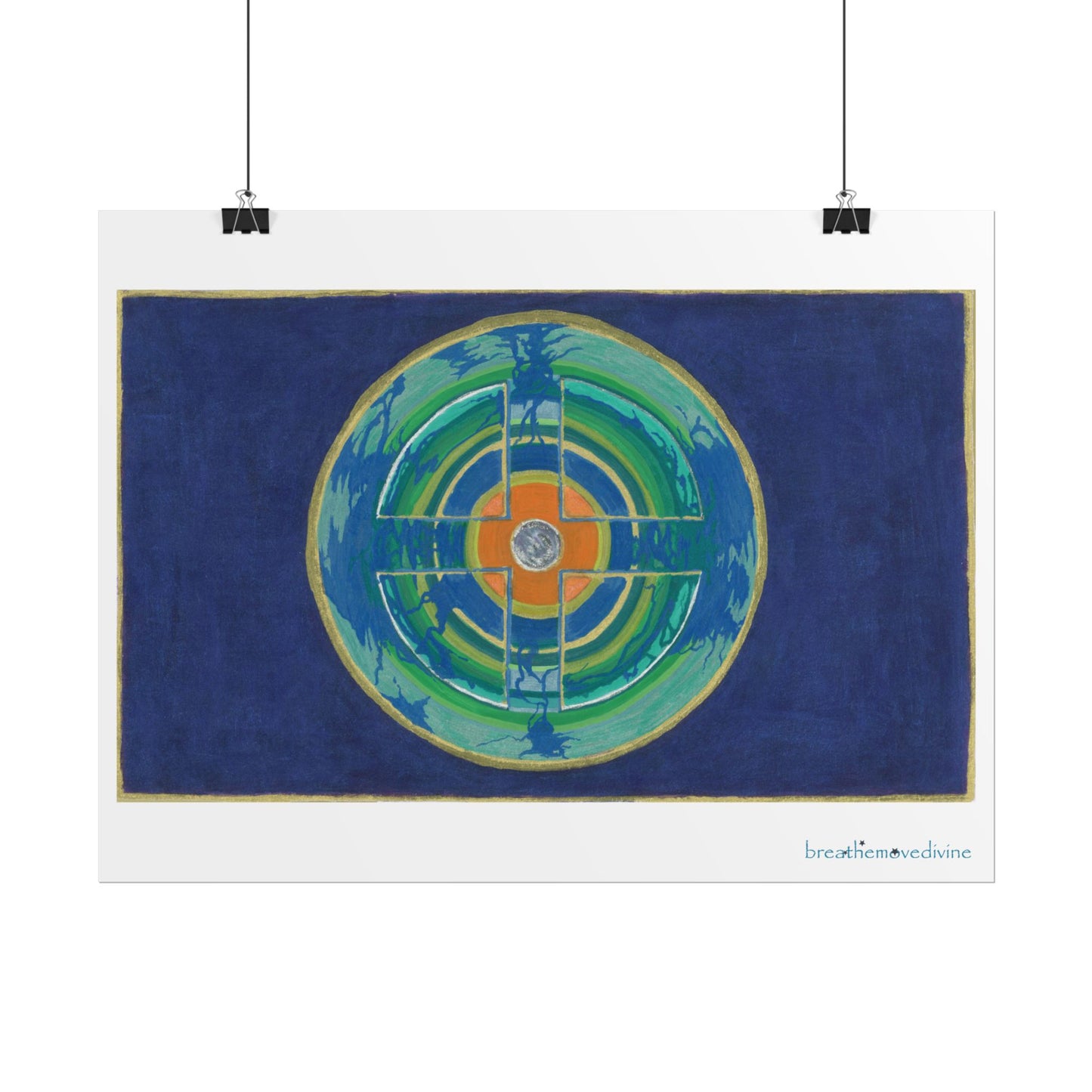 Fellow Humans by breathemovedivine Rolled Poster Print